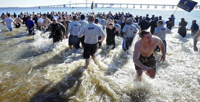 DCS Supports The Maryland State Police Polar Bear Plunge